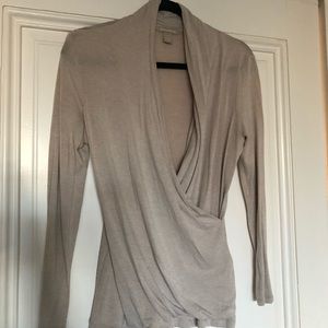 Banana Republic surplice sweater